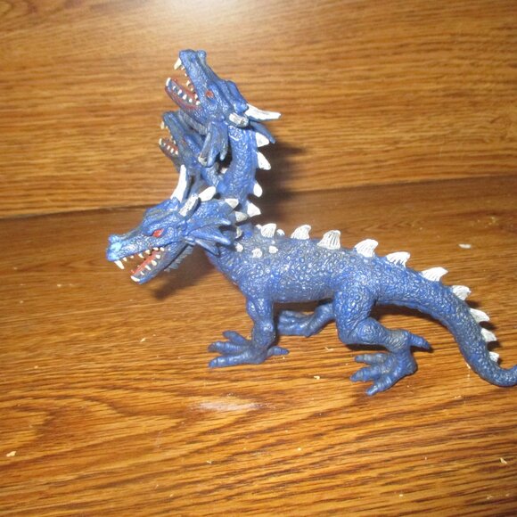 Lot of 4 Dragons/ Hydras Solid PVC Plastic Action Figure 6.5" 2243-P1/2/4/6 - Picture 10 of 16